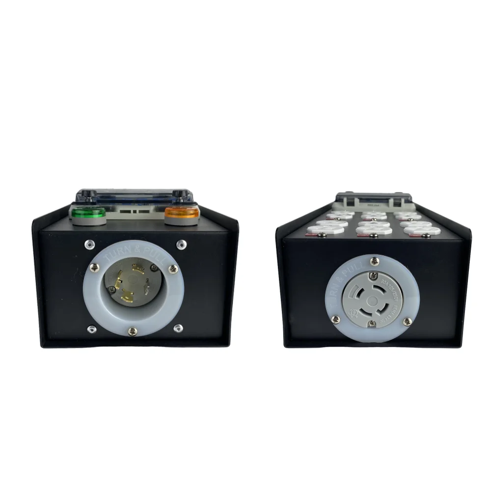 TLF FCONNR L14-30 30A مدخلات اديسون 20A منافذ توزيع طاقة الصوت صندوق التوزيع