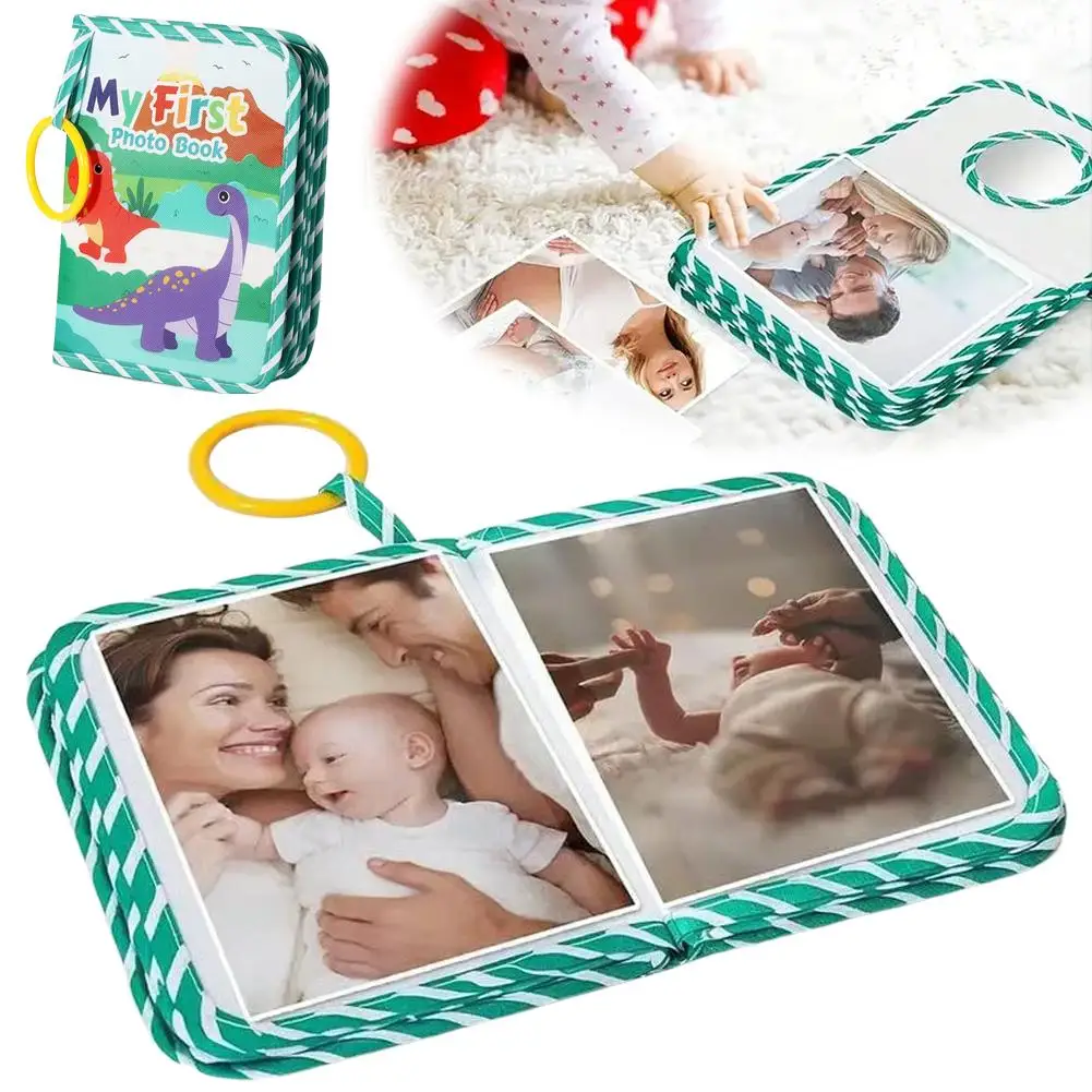 

Детский фотоальбом, мягкая детская книга, детская фотокнижка на первый год, безопасное зеркало, семейная книга памяти для новорожденных, подарок на первый день рождения