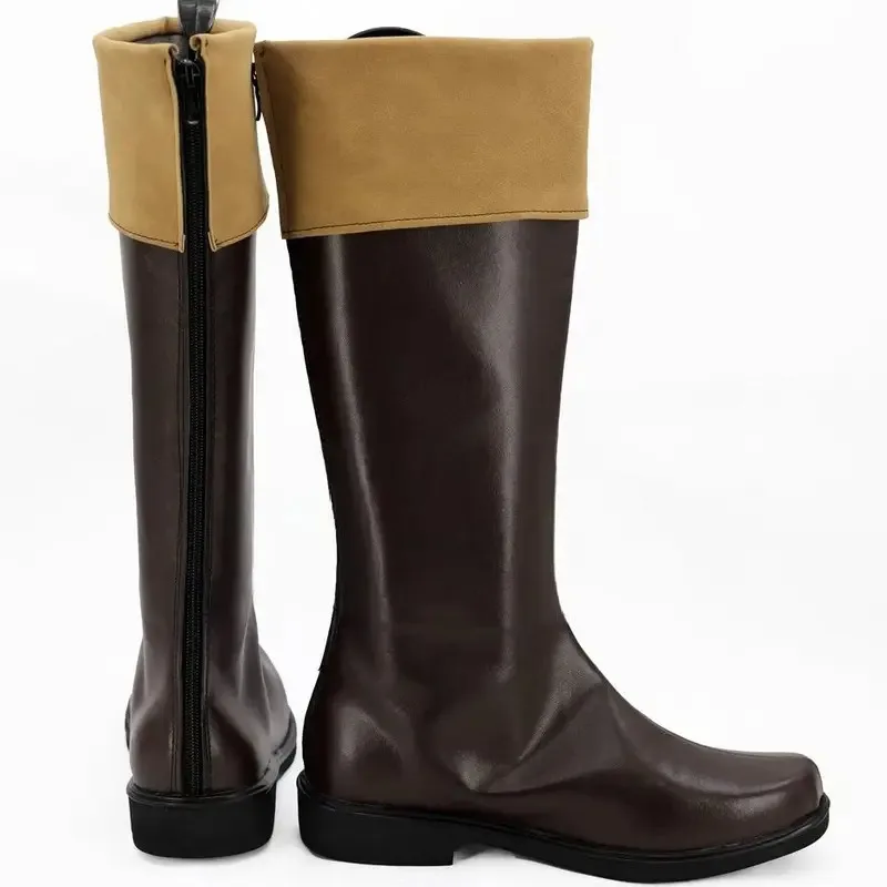 

Обувь для косплея Satou AAA 2025 года, коричневые сапоги Sato Kazuma на заказ