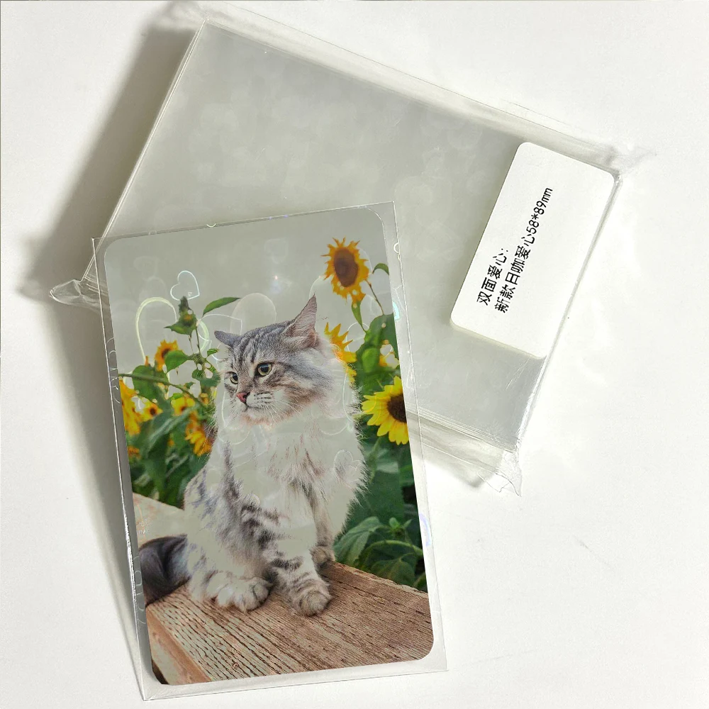 50 шт./упаковка, блестящие Чехлы для фотографий