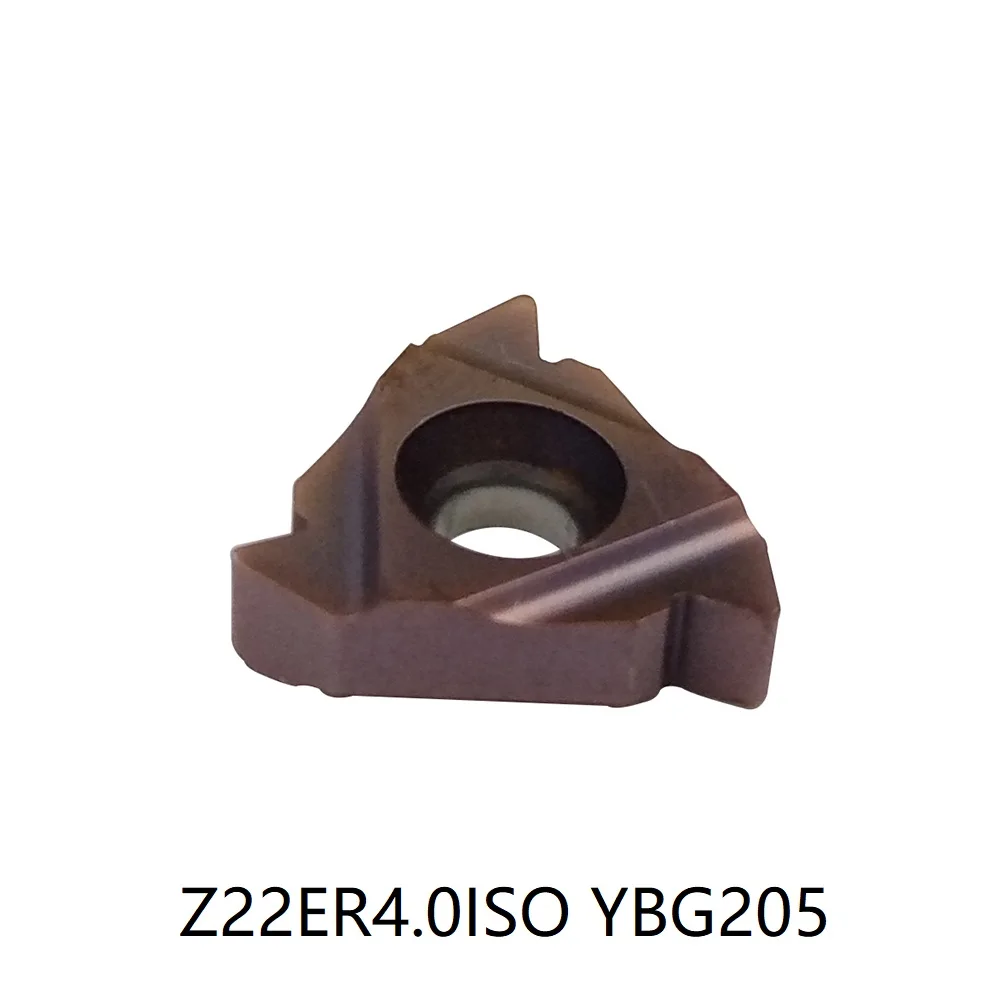 

ZCC 10 шт. лоты Z22ER5.0ISO YBG203 Z22ER4.0ISO YBG205 CnC твердосплавные резьбовые вставки Z22ER6.0ISO