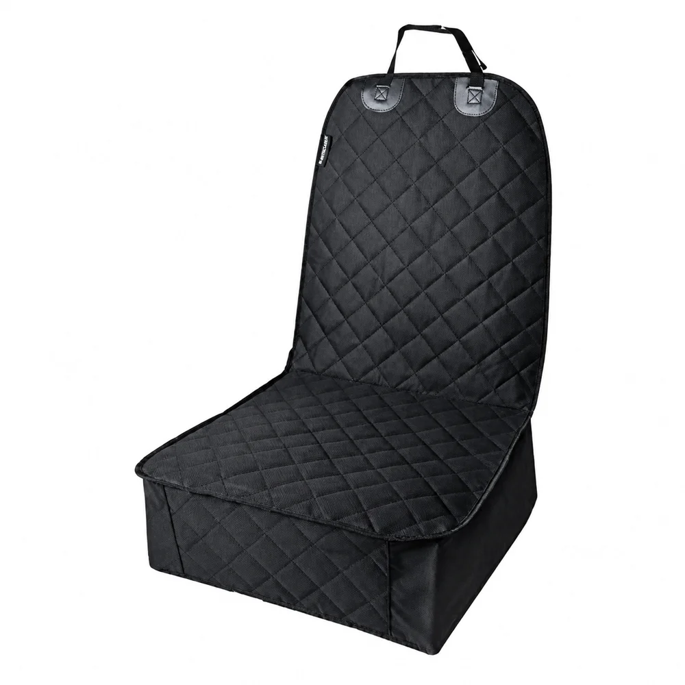 HTMCK For Car Dog Front Seat Cover, Waterproof Non-Slip Rear Seat Mat Cushion Protector, Pet Car Travel Accessories