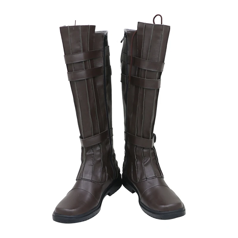 

Обувь для косплея Darth Vader Anakin Skywalker, коричневые ботинки на заказ