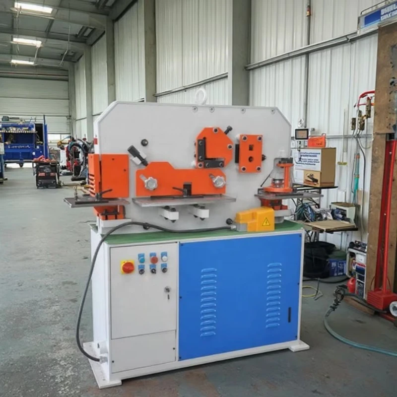 High-end Multi-functional Hydraulic CNC Punching Machines and Shearing Machine Ironworker for Metal Sheet