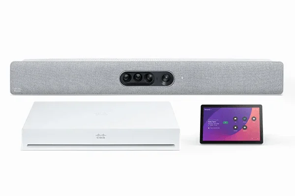 Original Webex Room Kit Plus CS-KITPLUS-K9 All-in-One Video Conferencing System 4K Camera Navigator 1 Year 6m Pickup Range Desk