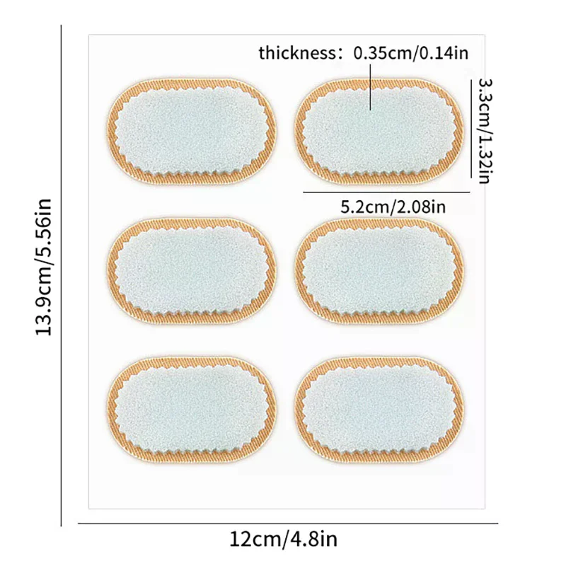 6PCS Foot Care Sticker  Patch Corn Removal Pads Curative Patches Calluses Remove Callosity Detox Summer Foot Care Tools - view 5