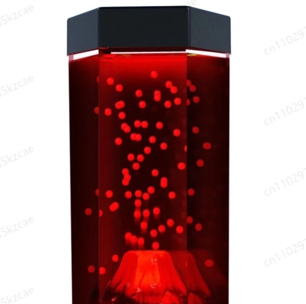 Creative Lava Mood Lamp – 9-Inch Electric Volcano Night Light for Bedroom & Living Room, Relaxing Decoration Gift