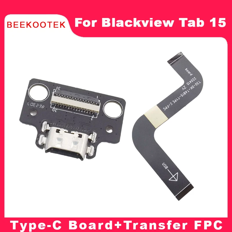 Blackview Tab 15 USB Board New Original Type-C Small Board And Board Transfer Cable flex FPC For Blackview Tab 15 Tablets