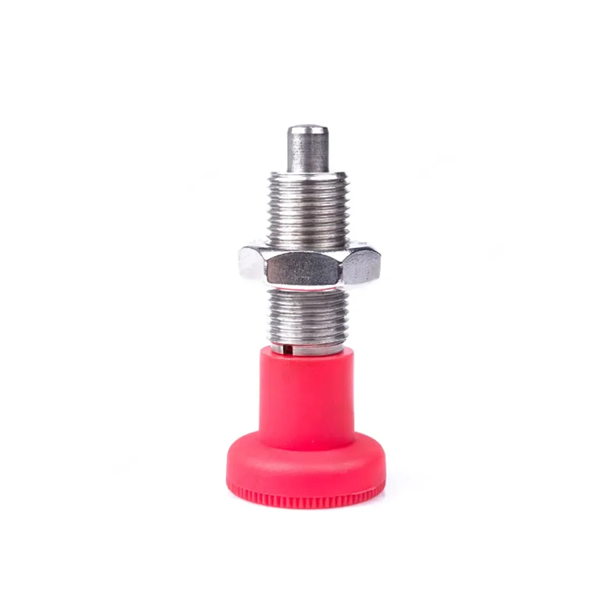 

Red head Stainless Steel Full Thread Indexing Pin/Spring Ball Head Locking Pull Pin Knob Plunger