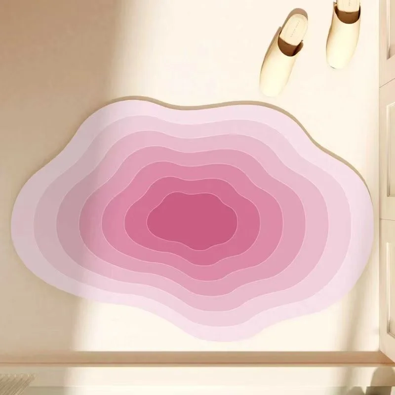 

Коврик для ванной adient Batoom Dia: Влаговпитывающий, нескользящий, грязеотталкивающий, быстросохнущий, простой в уходе.