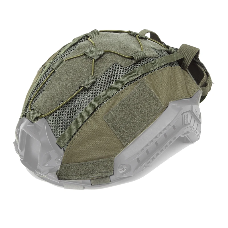 Helmet Cover For Maritime Fast Helmet with NVG Battery Pouch Hunting, Helmet Cloth Set