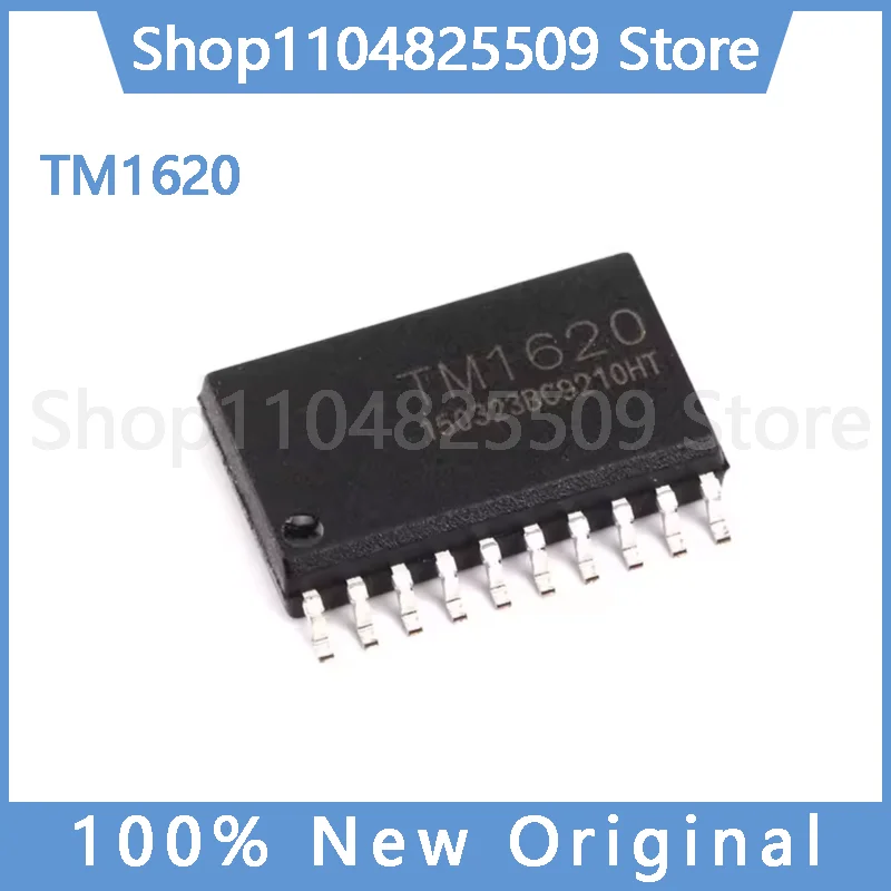 (5~30pcs) pcs 100% Original New TM1620 SOP-20 LED Display Driver IC, 7-Segment LED Display Driver Chip
