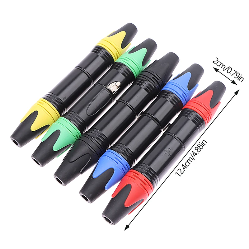 1Set 3 Pin XLR femmina Jack + spina maschio professionale 3 poli presa XLR spina connettore microfono spina microfono