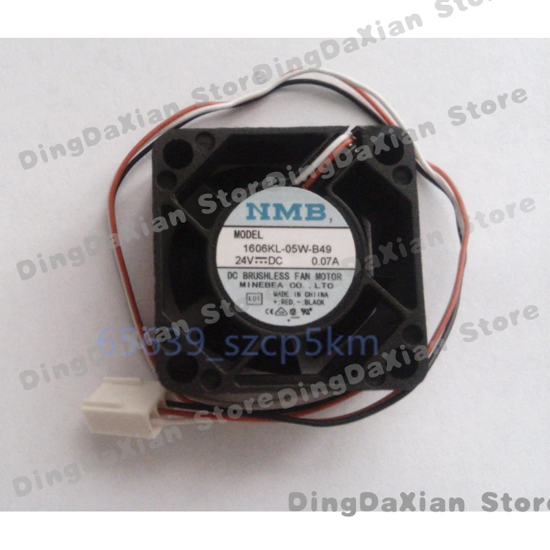 D NEW For NMB-MAT 1608KL-05W-B49 fan 24V 0.07A 3 Pin 40*40*20mm cooling fan