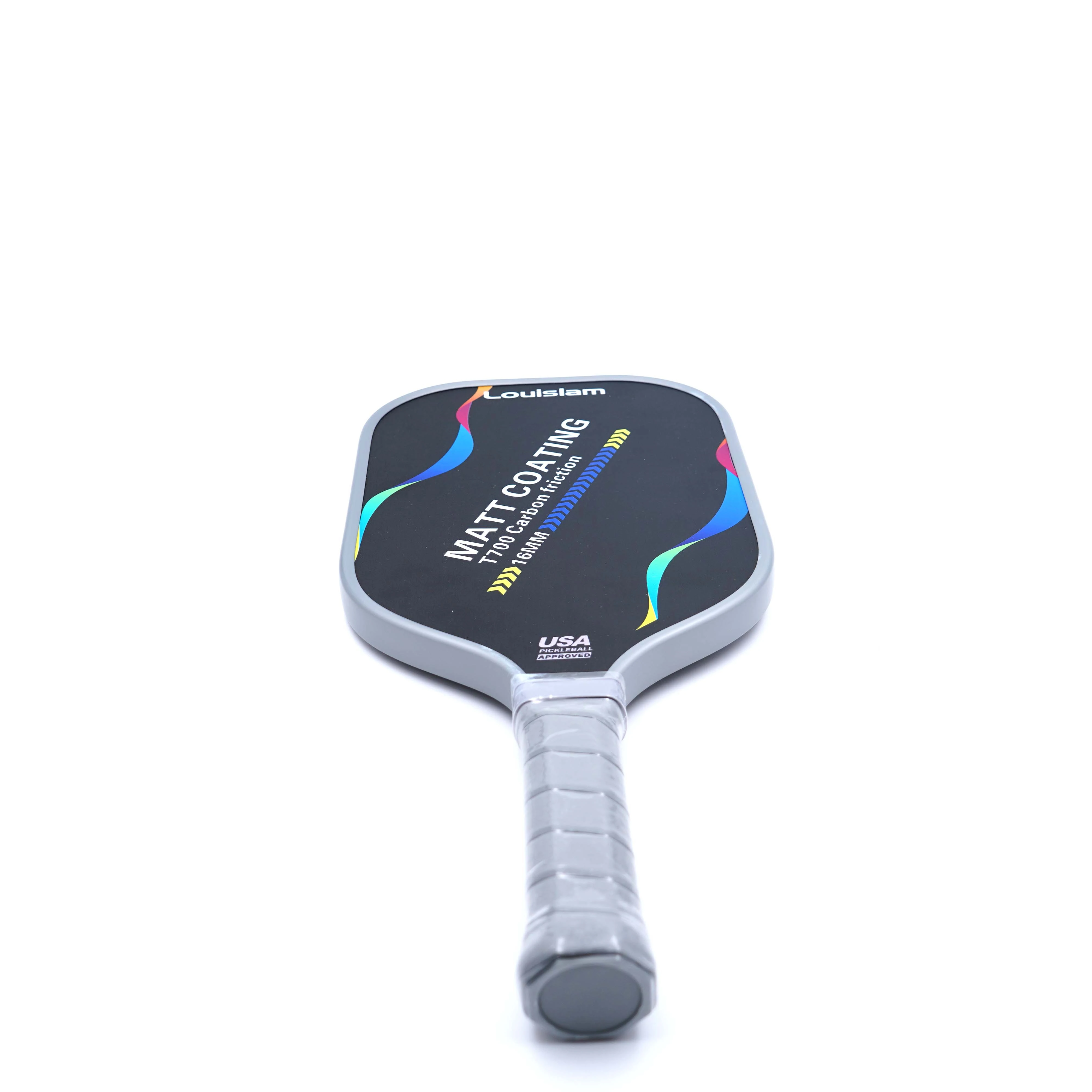 

Customized pickleball accessory Thermoformed Graphite T700 Carbon Fiber Pickleball Paddle Rackets for Children's Entertainment