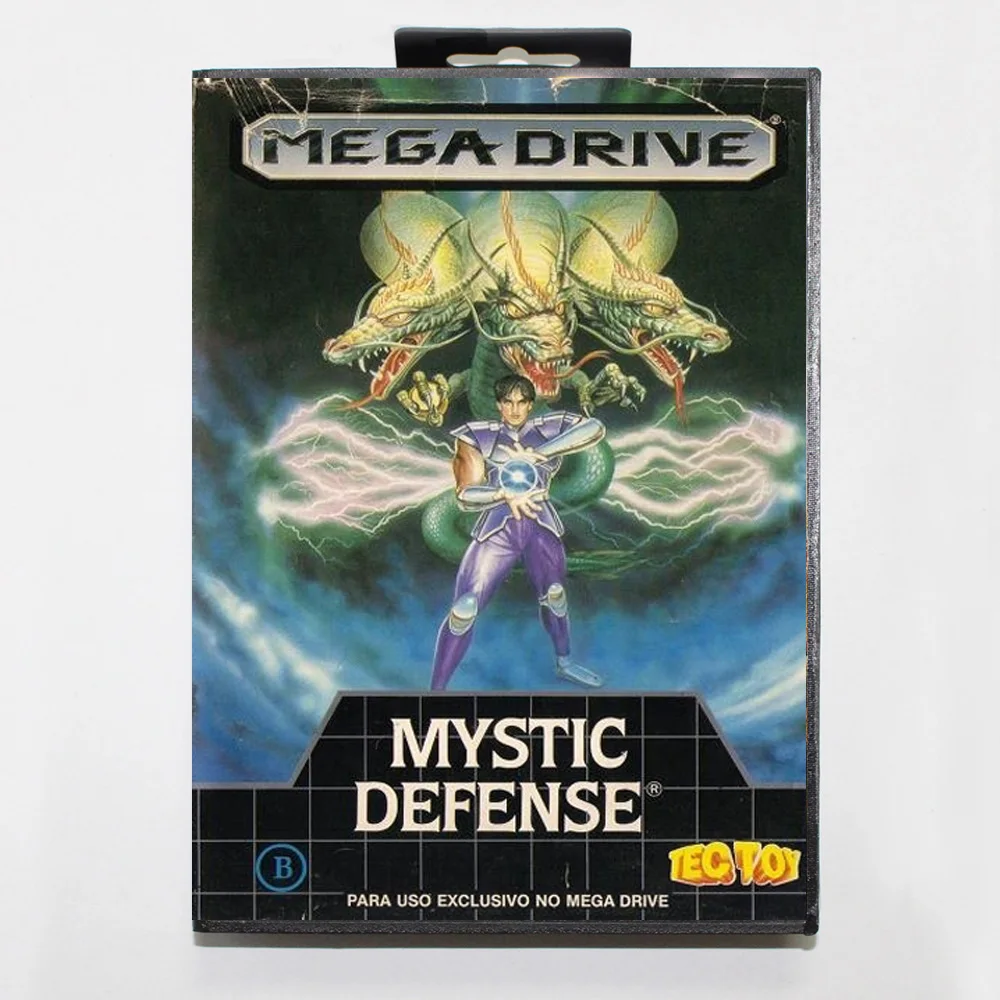 

Игровая карта Mystic Defender MD, 16-битный чехол BR для картриджа игровой консоли Sega Megadrive Genesis