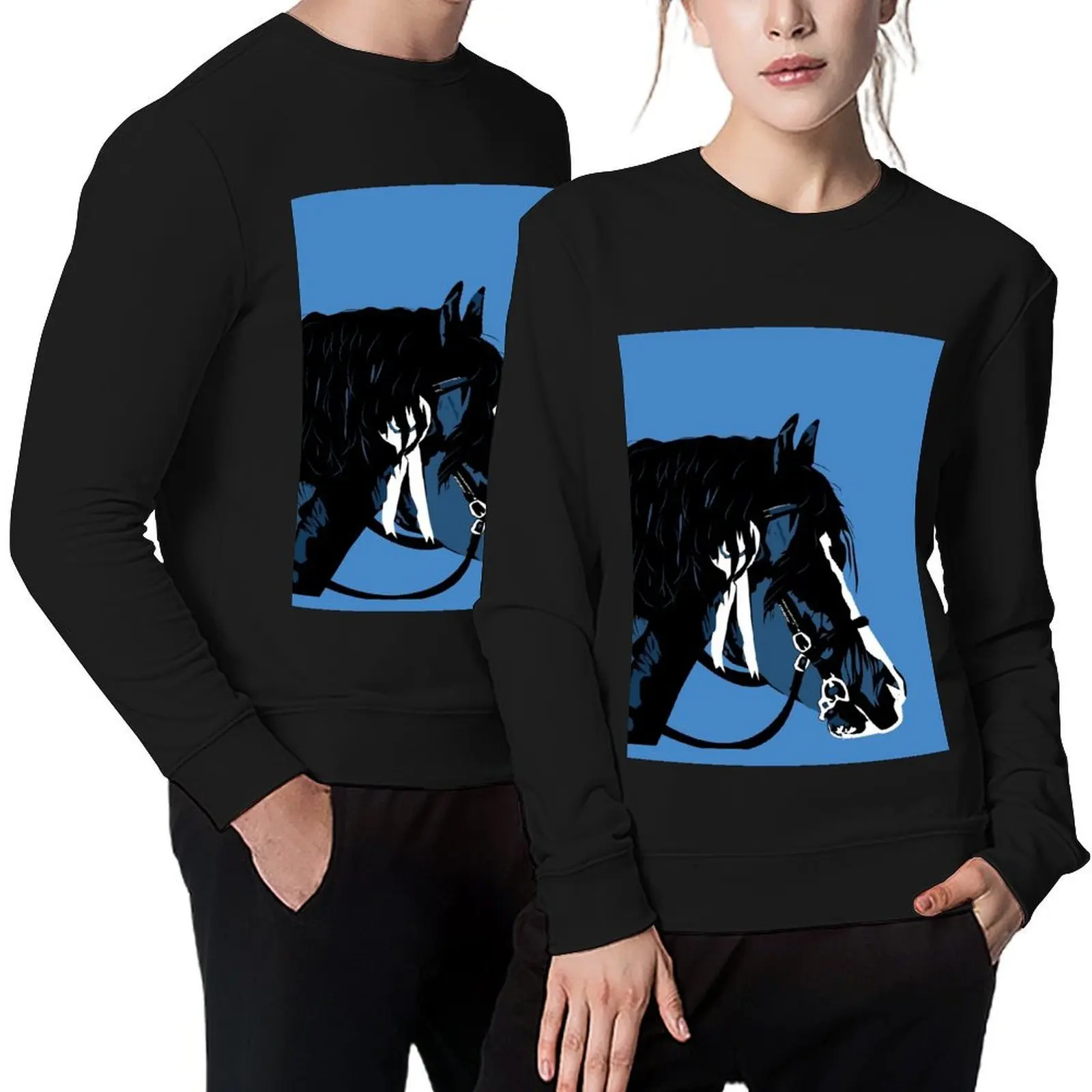 

Stallion Pullover men's clothing aesthetic clothing anime clothes mens designer clothes sports sweatshirt man