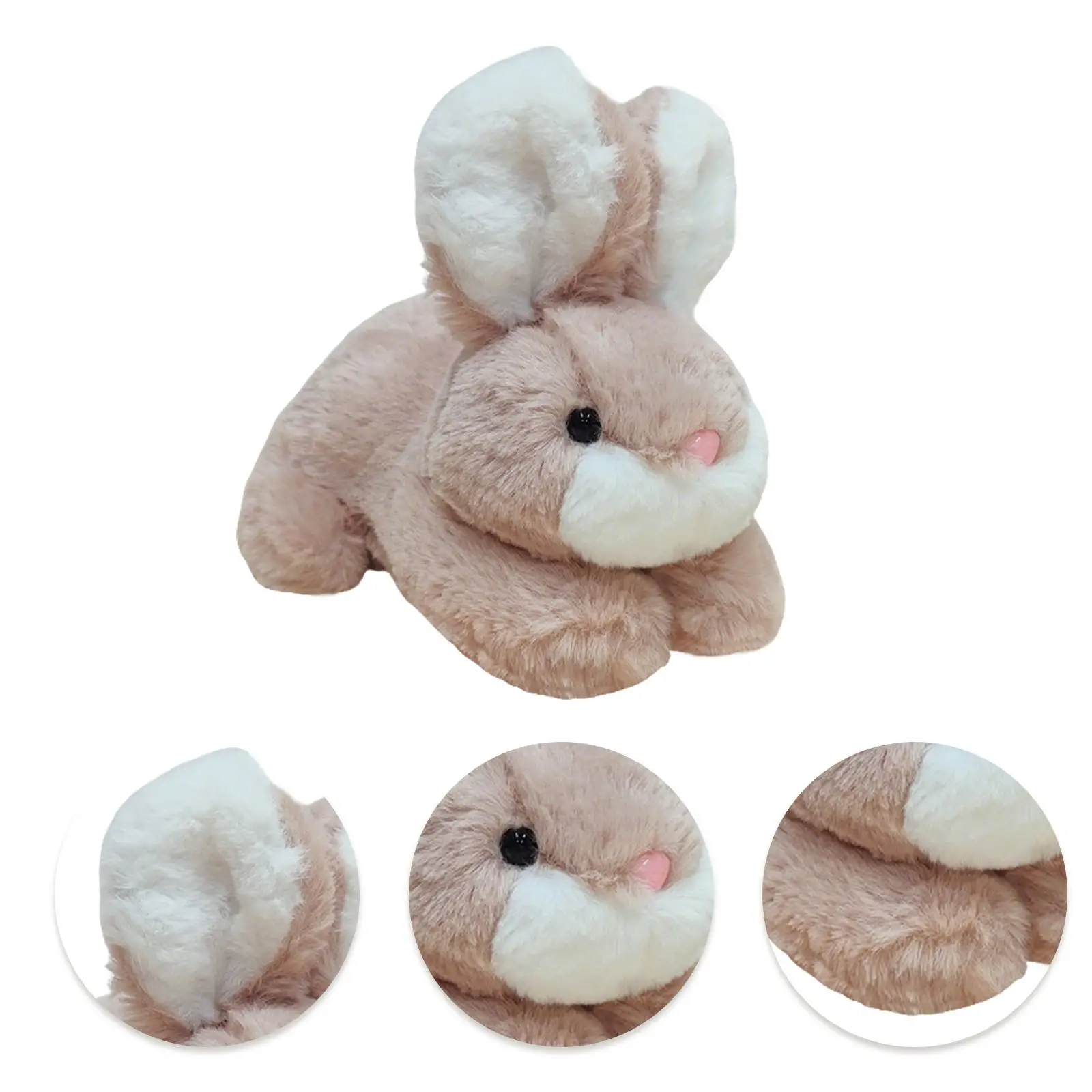 Pluche Bunny Knuffeldier Speelgoed Schattig Snuggling Home Decor Pluche Konijn Pop voor Kinderen Kinderen Peuters Meisjes Paascadeaus
