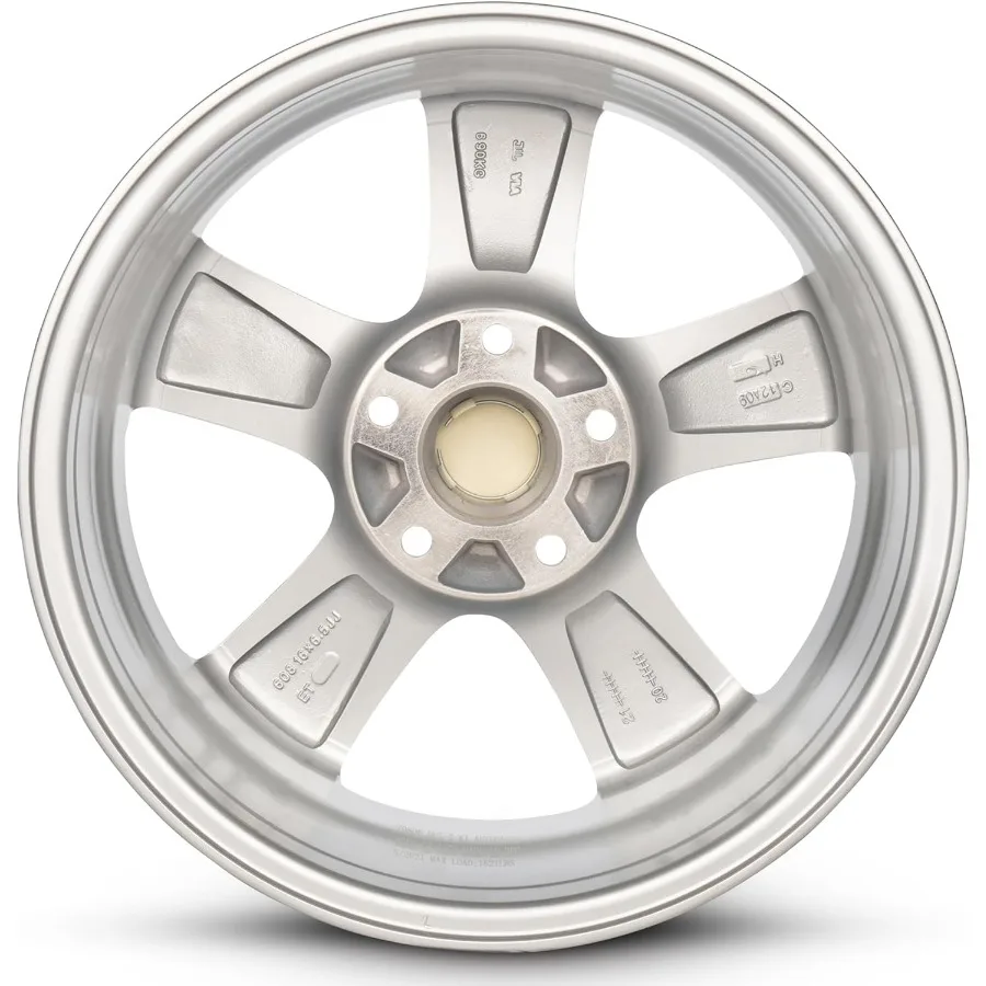 20112013 هيونداي إلنترا 16 بوصة حافة ألومنيوم مطلية بالفضة OE استبدال مباشر عجلة سيارة جاهزة للطريق لأداء محسن