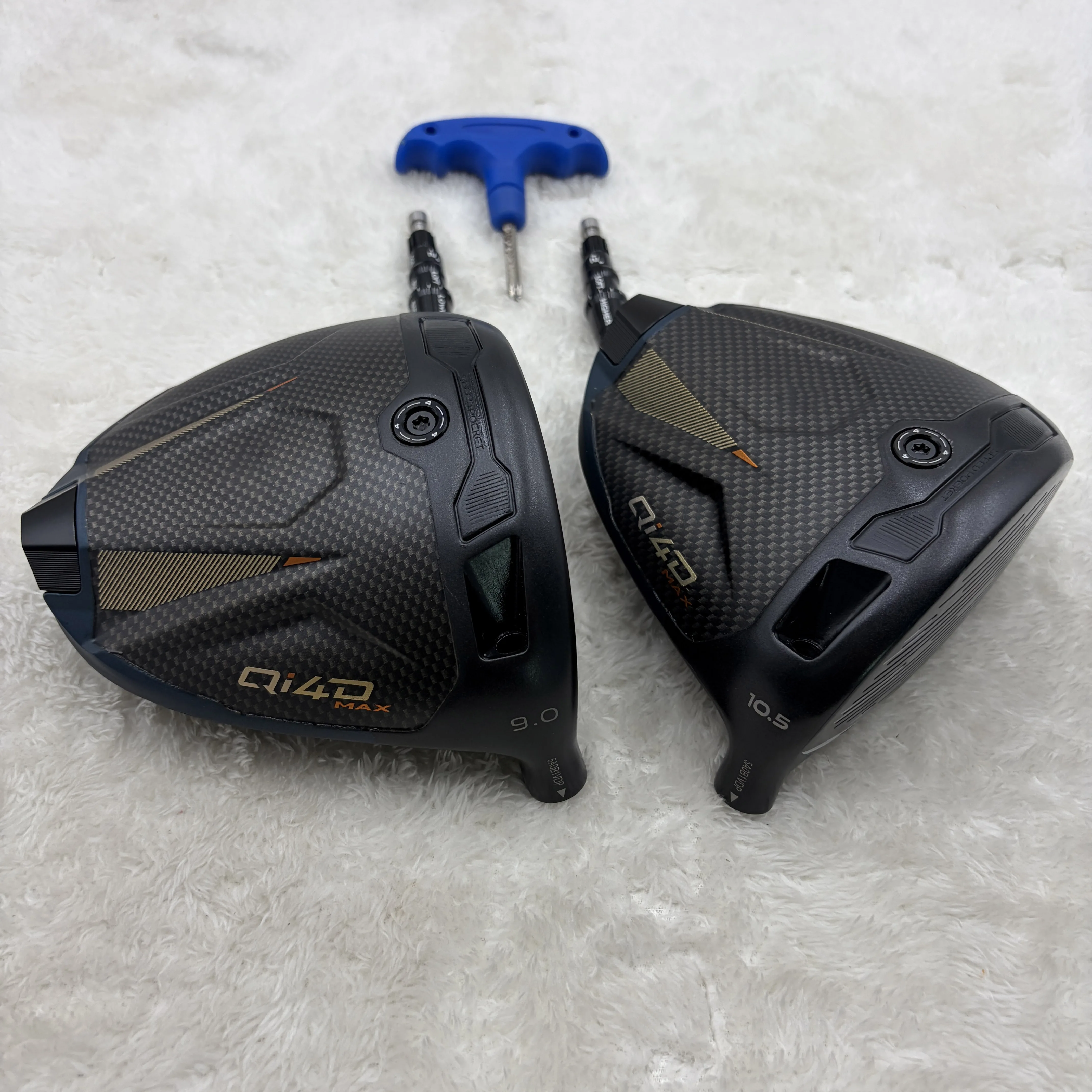 2026 New TaylorMade Qi4 D MAX Driver Golf Club for Men, 9.0 & 10.5 Loft Options, High Forgiveness 1# Tee Off Wood