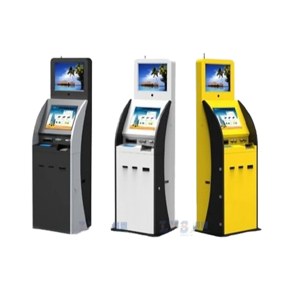 Producto estrella: Panel publicitario con retroiluminación LED para quiosco de autoservicio de pago de facturas LKS, máquina ATM personalizada