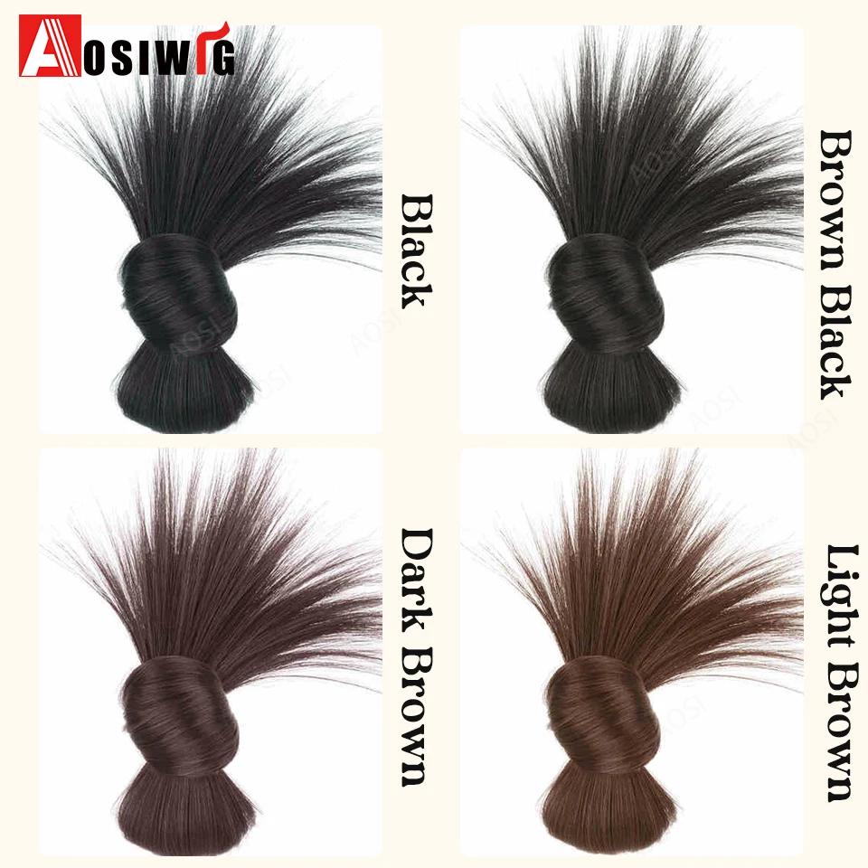 الاصطناعية المشبك نوع Bowknot كعكة الشعر مع مشبك منقار البط أنيقة وطبيعية الريشة رئيس ذيل حصان وصلات شعر للنساء