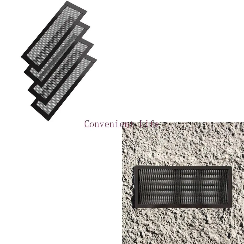 

L1EE Adjustable Air Vent Covers Floor & Ceiling Vent Screen Filter for Household