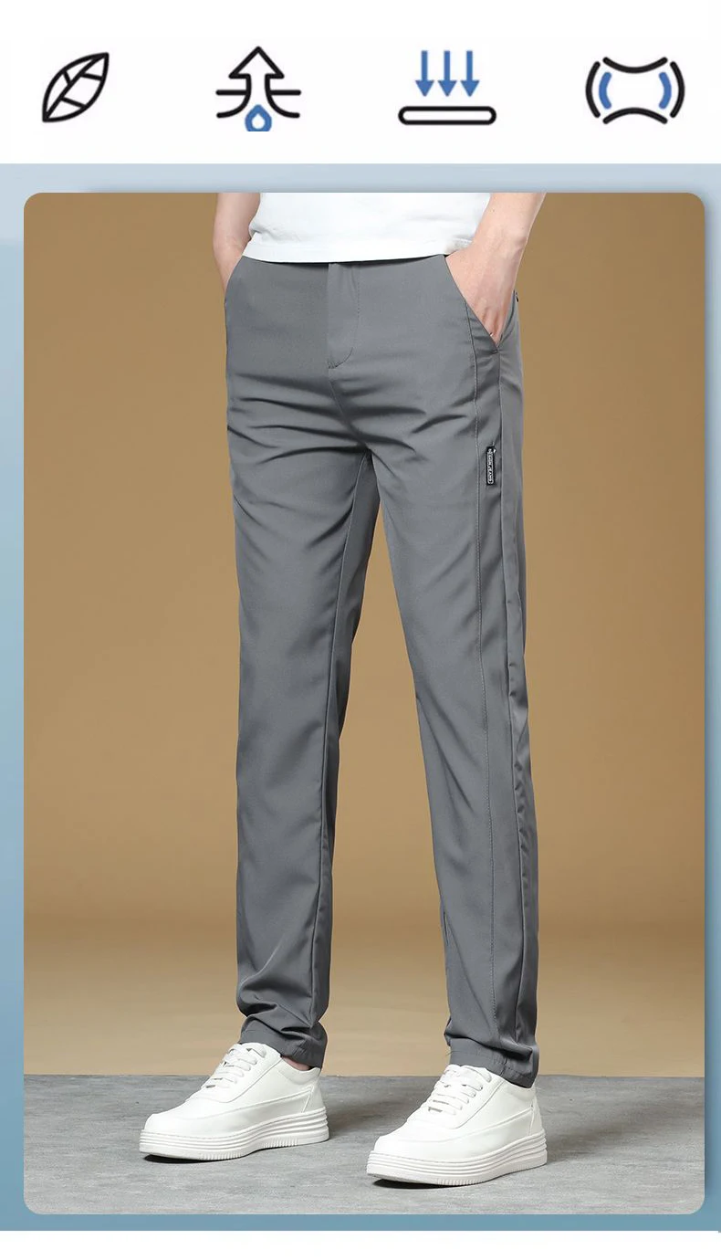 Spring and Autumn Men's Golf Pants High Quality Elastic Fashion Leisure Multi Functional Breathable Pants in Multiple Colors