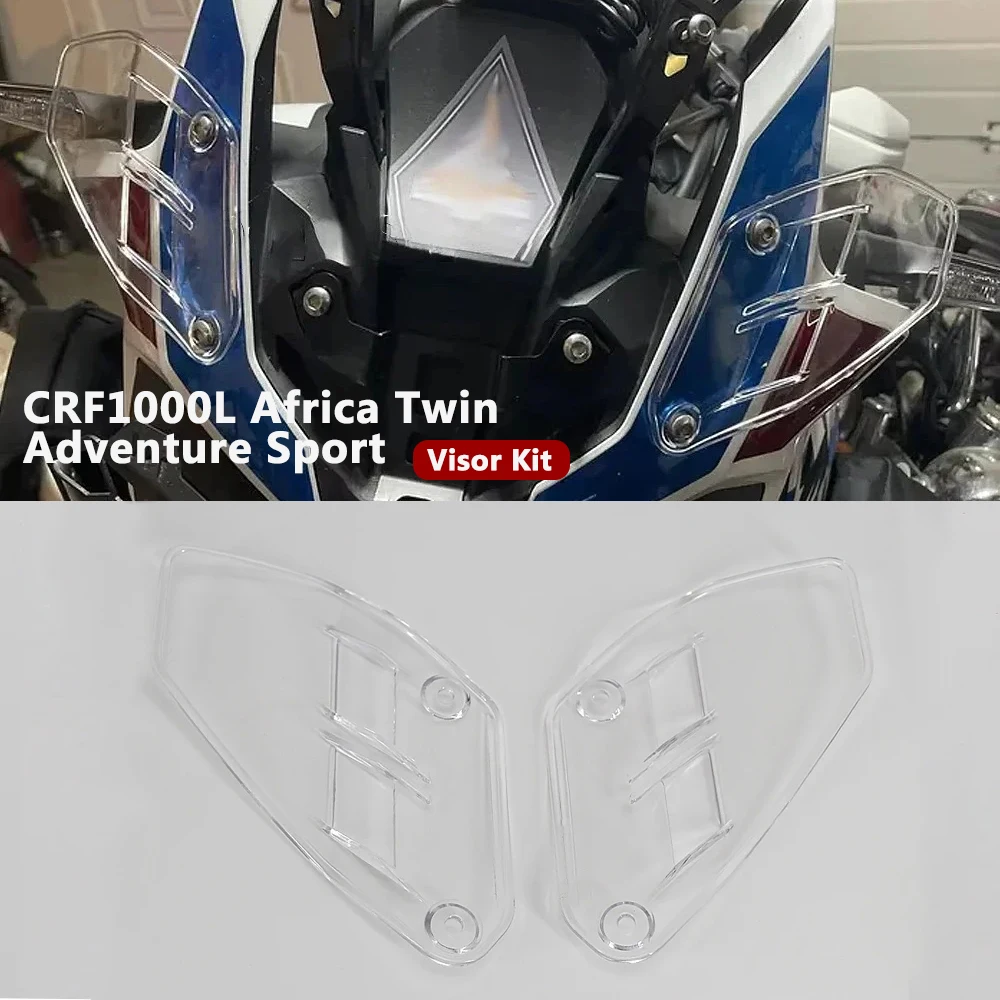 

Upper Deflectors Visor Motorcycle For Honda CRF1000L CRF 1000 L Africa Twin Adventure Sports L1 L2 Wind Deflectors Visor Kit