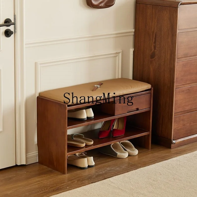 يمكن أن يجلس باب الخشب الصلب HJ إلى مقعد مقعد خزانة الأحذية المدمج في مقعد الأحذية الذي يمكن تخزينه في الباب