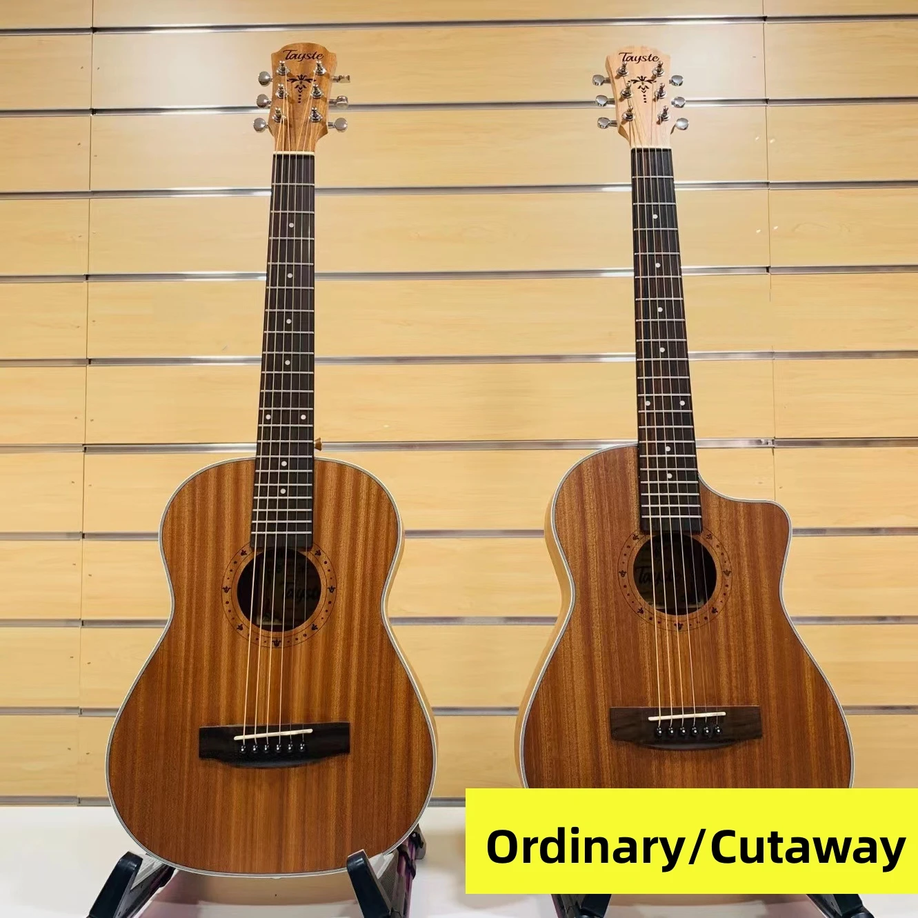 30 34 Inches Guitar 6 Metal Strings Spruce Picea Asperata Mini Electric Guitarlele Baritone Travel Guitalele Acoustic Ukulele