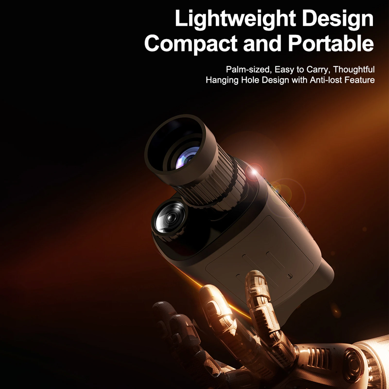 

Digital Night Vision Monocular 1080P Infrared Night Vision Scope for Outdoor Exploration 2000mAh 2-inch TFT Display Telescope