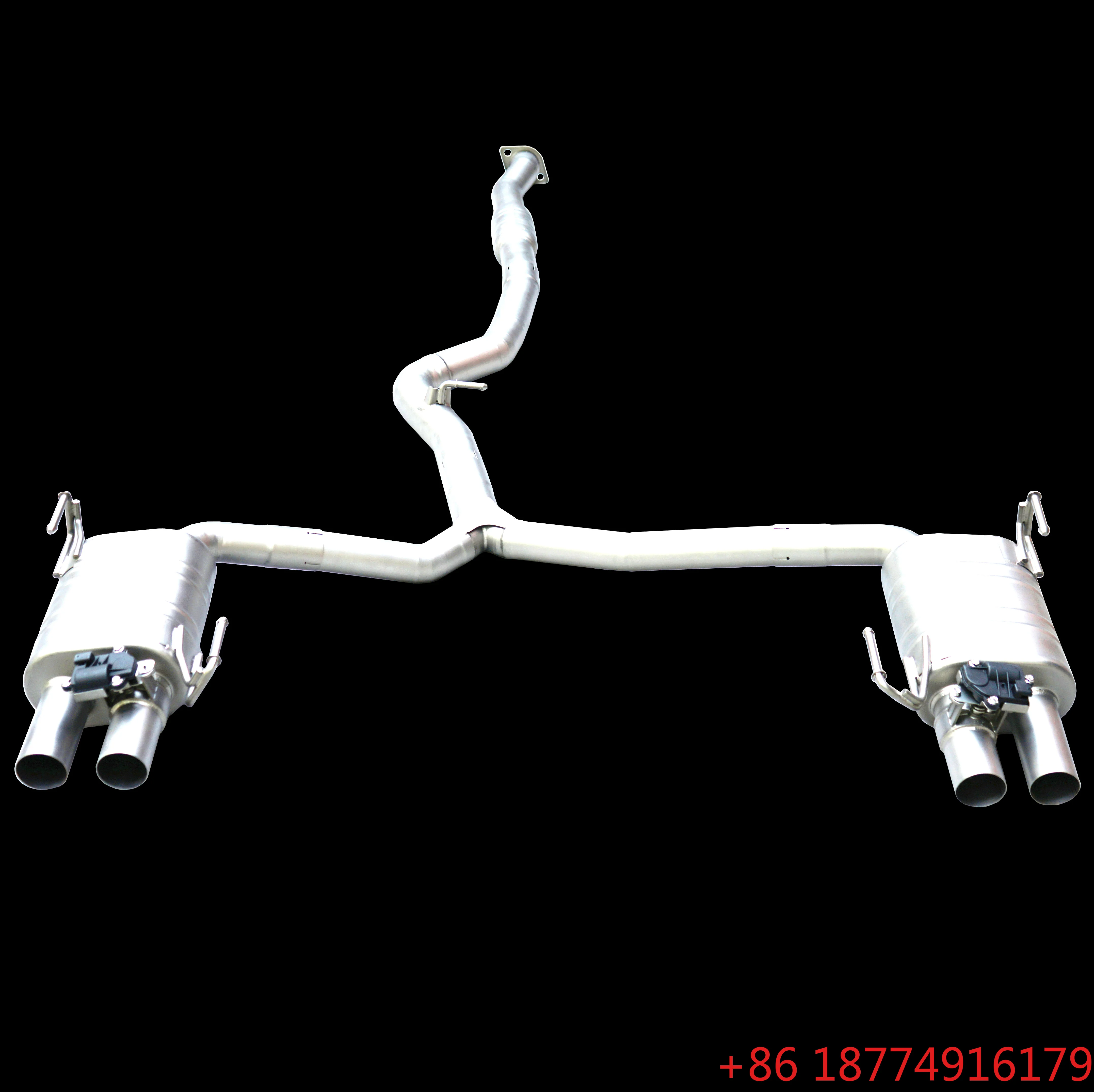 

OBM MM Factory SS304 Catback for Impreza 2.0L/WRX 2.4L 2.5L/WRX STI 2.5L Valve Muffler Tuning with Remote Control