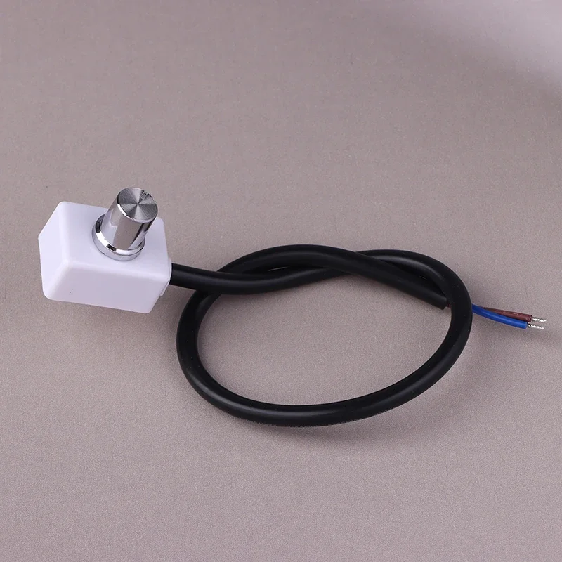 Flicker Free DC 0-10V/1-10V Mini Knob Dimmer PWM Controller Rotary Brightness Adjustment For LED Grow Light Fixtures With Switch