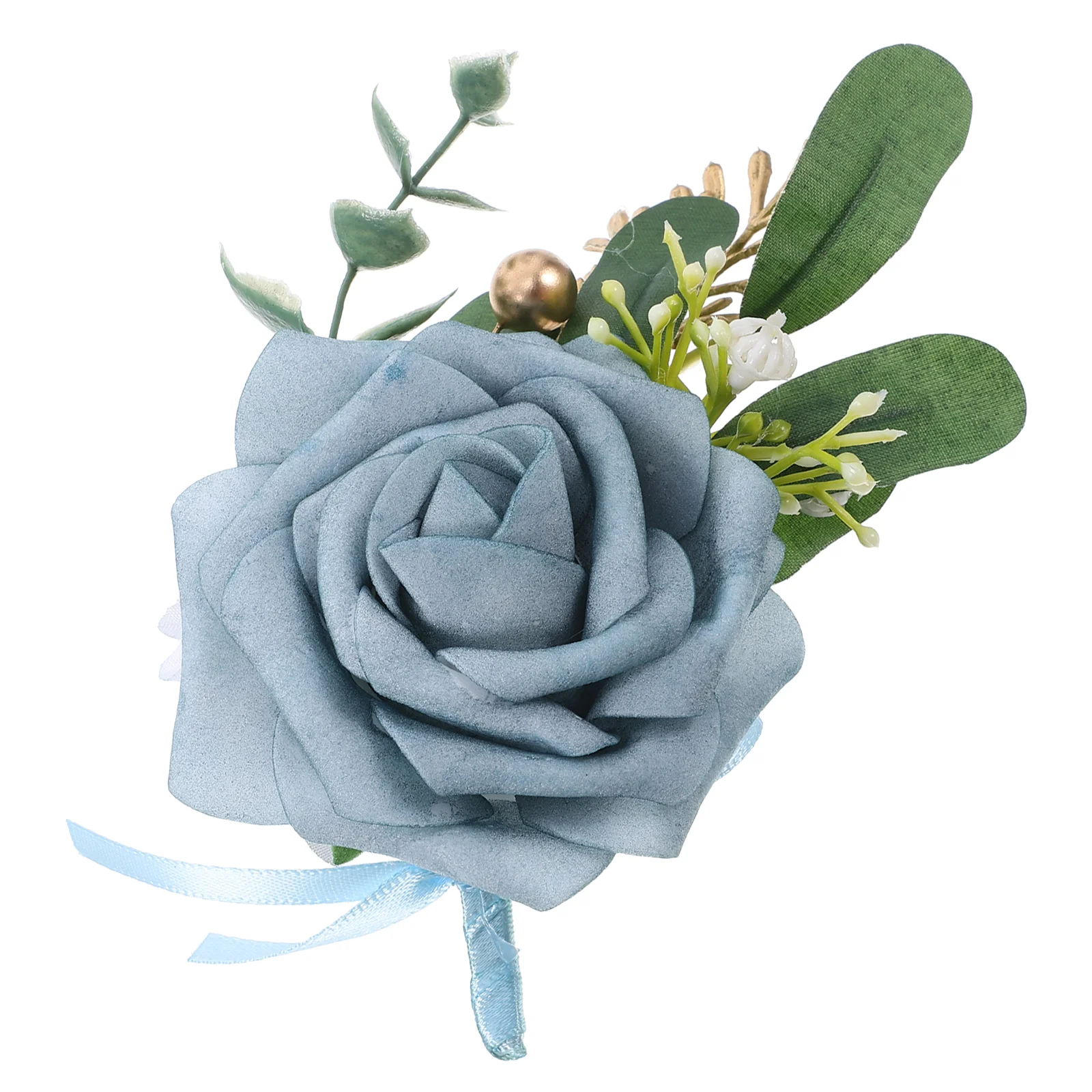 

Corsage Wedding Decoration Artificial Flower Decorations Boutonniere Prop Couple Bride Dress For Supply Suits Men