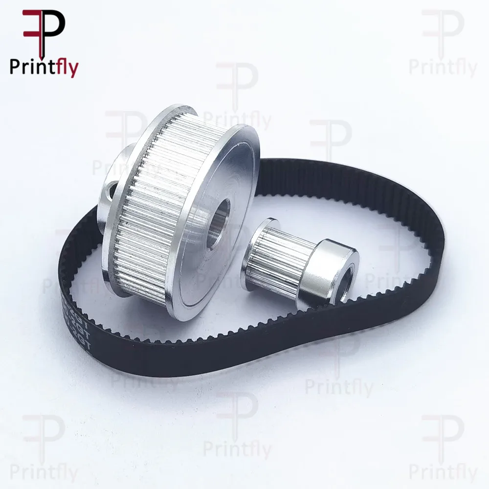 Printfly GT2 Timing Belt Pulley 60 teeth 20 teeth 5mm/8mm Reduction 3:1/1:3 belt width 6mm 10mm for 3D printer accessories