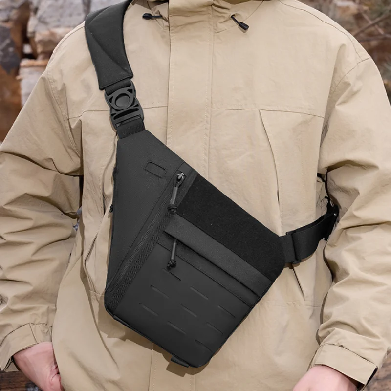 

Outdoor Camping Climbing Armpit Bag Sports Crossbody Bag Tactical Molle Backpack Travelling Hiking Trekking Chest Bag Pouch