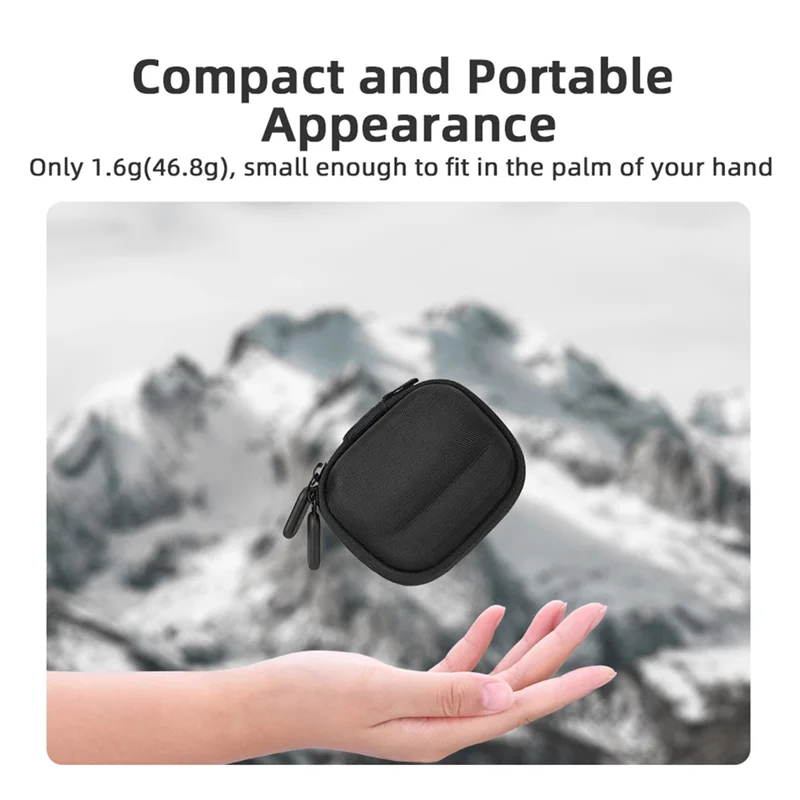 

A96I-маленький чехол для переноски Insta360 GO3/GO 3S, дорожная портативная сумка для хранения, защитная сумка для камеры, жесткий чехол, аксессуар