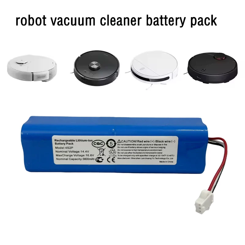 12800mAh Replacement Battery for Ecovacs Deebot Ozmo 900 901 905 920 930 937 N8 Pro 14.4V Li - ION Robot Vacuum Cleaner Battery