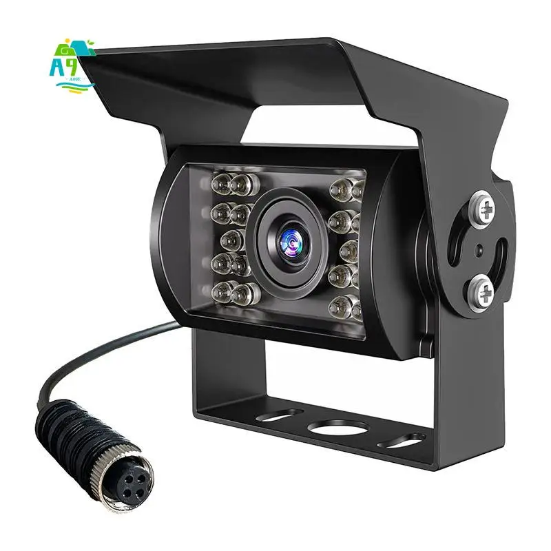 A09E-Backup Camera Waterproof Wide View Angle Reversing Rear View Camera 1080P HD IP69 For Monitor Truck Trailer Pickup