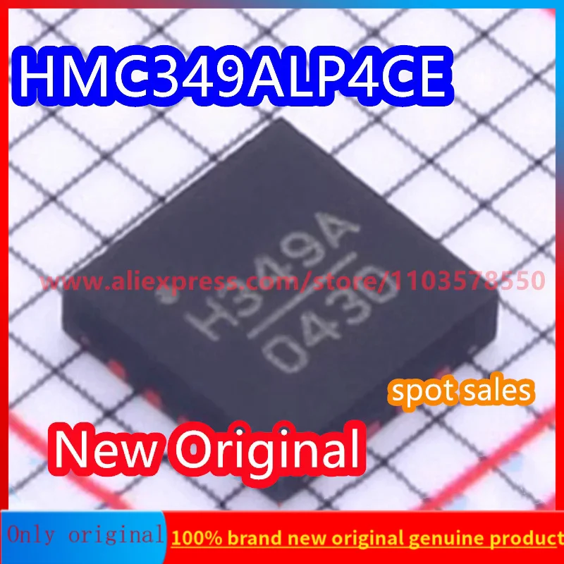 5PCS  HMC349ALP4CE H349A HMC472ALP4E H472A 100% new original HMC624ALP4E H624A  RF chip HMC652LP2E code 652 HMC655LP2E code 655