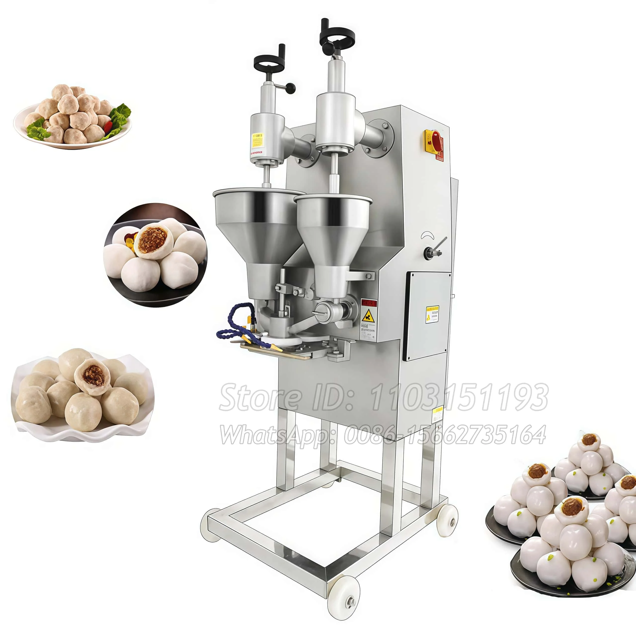 Automatic Chicken Stuffed Meatball Forming Machine Beef Fish Meat Vegetable Ball Maker Fish Ball Machine Meatball Making Machine