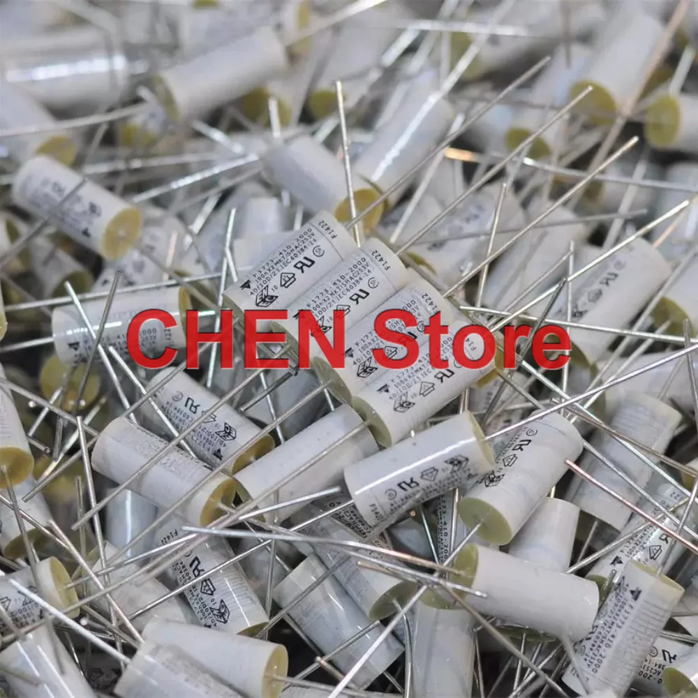 

10PCS/lot Original VISHAY ERO F1773 253VAC 0.1UF 9X18MM Audio axial capacitor 104 free shipping F17734102000