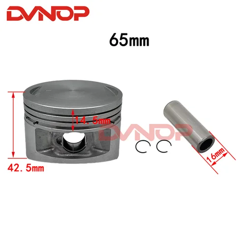 Imagen 2 del producto Anillo de pasador de pistón de motocicleta, 65mm, 250cc, para GY6 230, JL250, ATV250, dakra cityclass 200