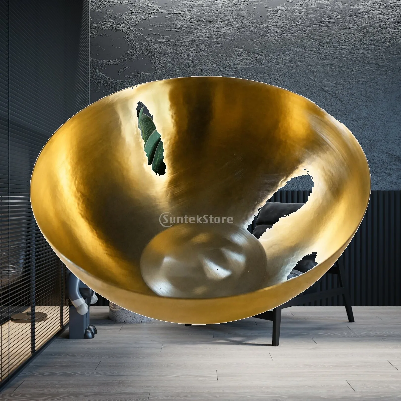 Seamless Copper Mixing Bowl 22cm for Everyday Kitchen Prep Tossing Greens Stirring Batters Serving