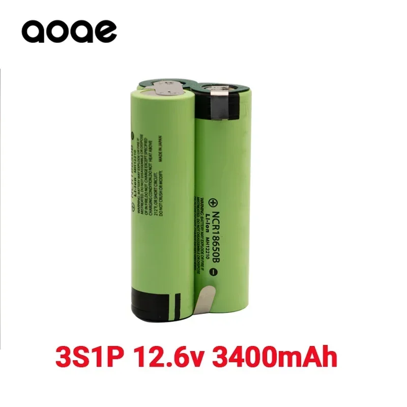 18650B. 3400mAh to 680mAh, 12V 16.8V 21V battery pack 20A Shura screwdriver battery discharge current 18650 battery