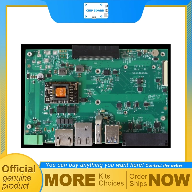 HummingBoard Hailo-15 AIOT Eval Kit, Hailo-15 SOM AI Board, LTE, RS232, PoE Ethernet, IMX678 ISP