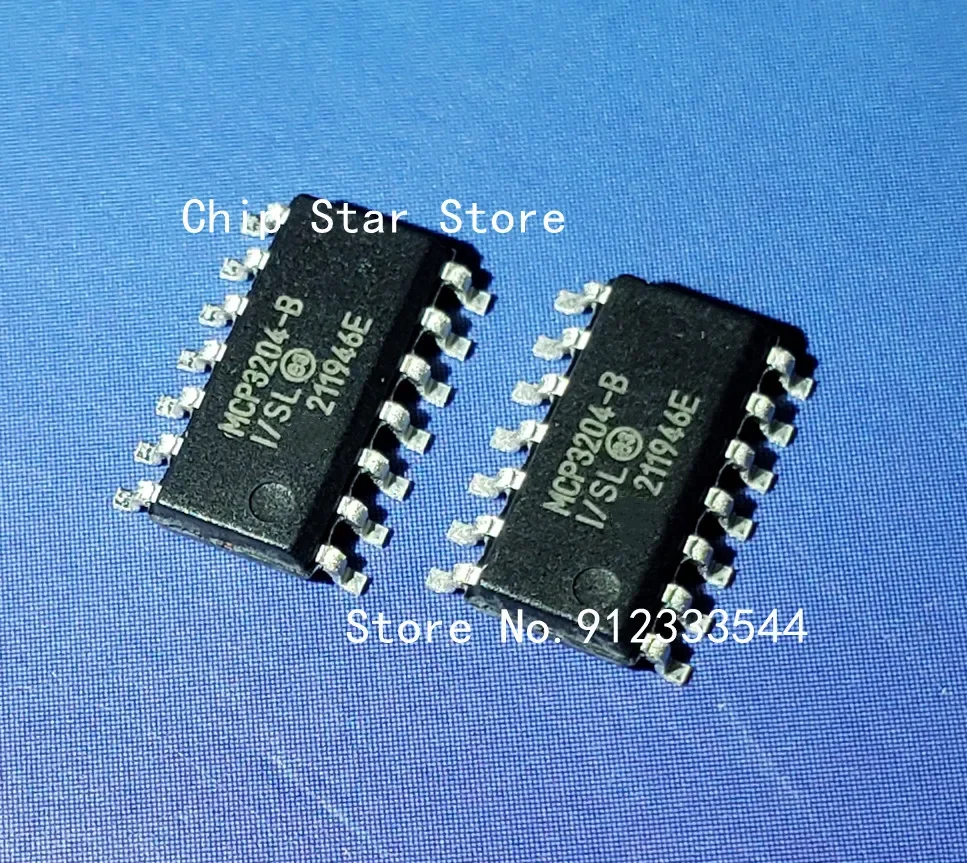 1Pcs/Lot MCP3204-BI… - image