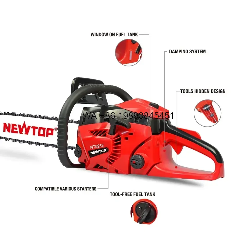 Wmwmnu Hot Sale Easy Start Portable Chainsaw Garden Tool Wood Cutting in Stock