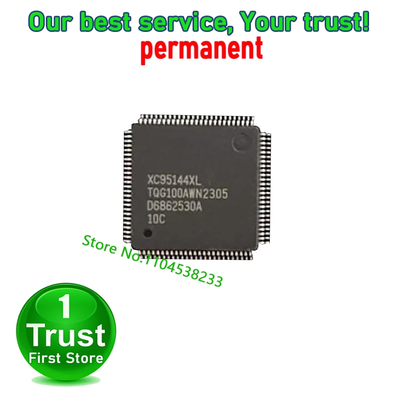XC95144XL-10TQG100C XC95144XL-10TQG100  XC95144XL QFP  Trust First   in stock 1PCS/LOT